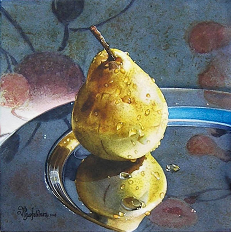 Pear on Silver, #3 Image 1