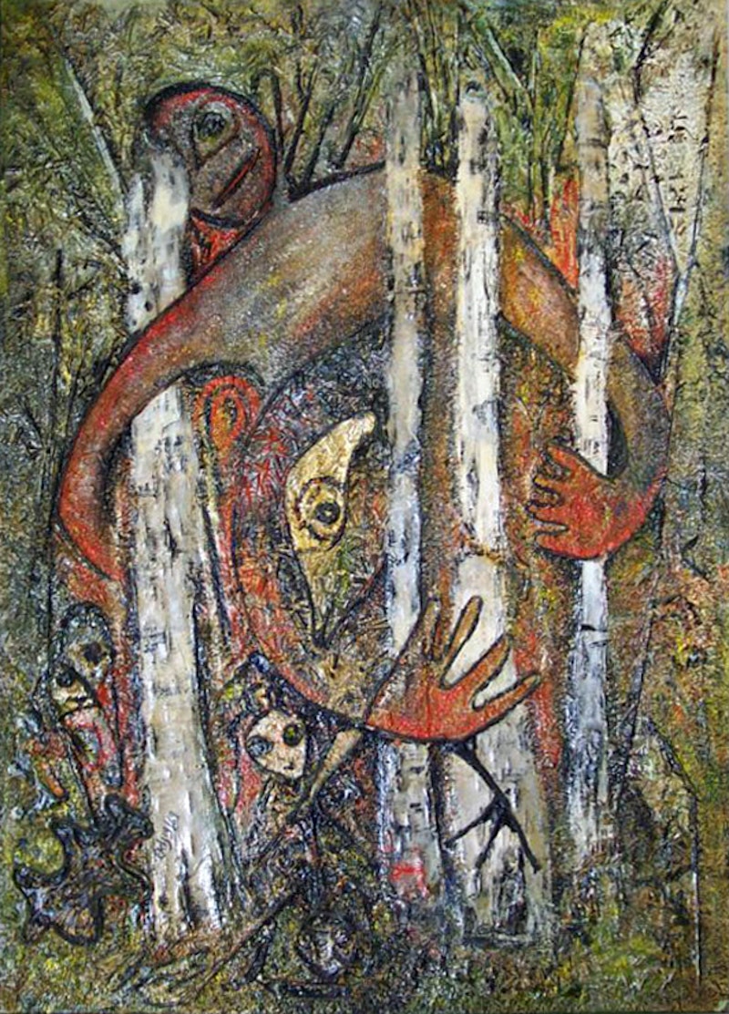 Untitled (Figure in Forest)