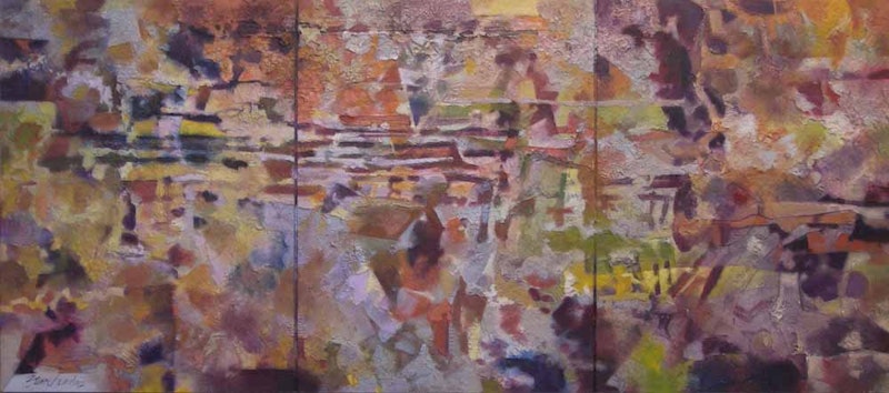3 Panel Abstract Image 1