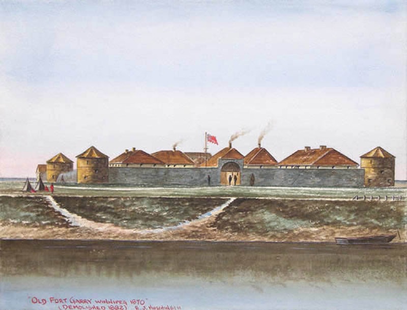 Old Fort Garry, Winnipeg 1870