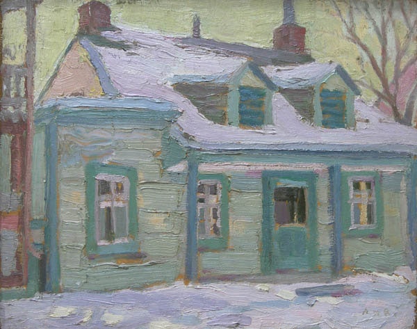 Quebec House in Winter