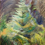 Heart of the Forest by Emily Carr, 1935 oil - (36x24 in)