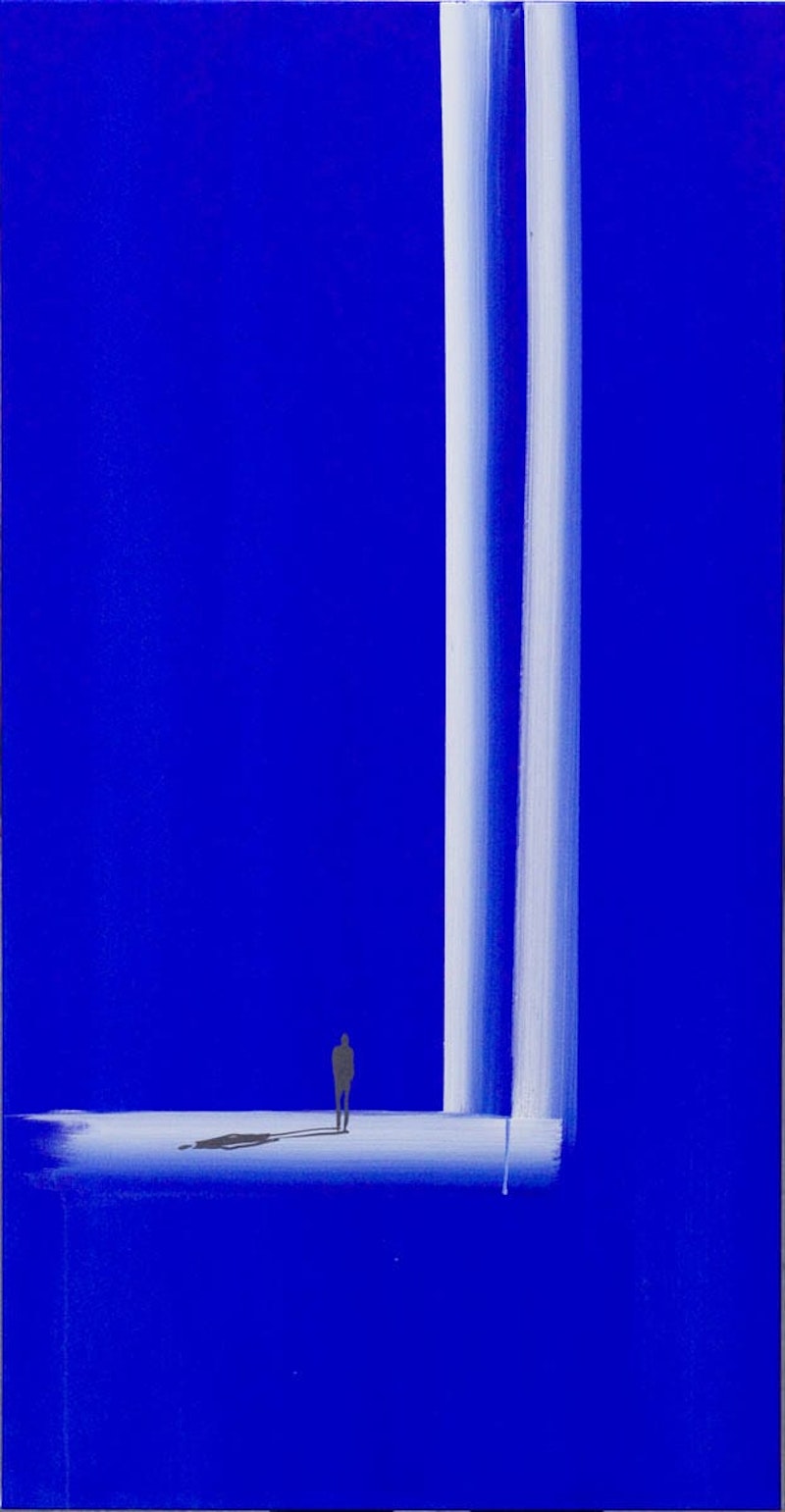 Untitled (Figure in Brilliant Blue) Image 1