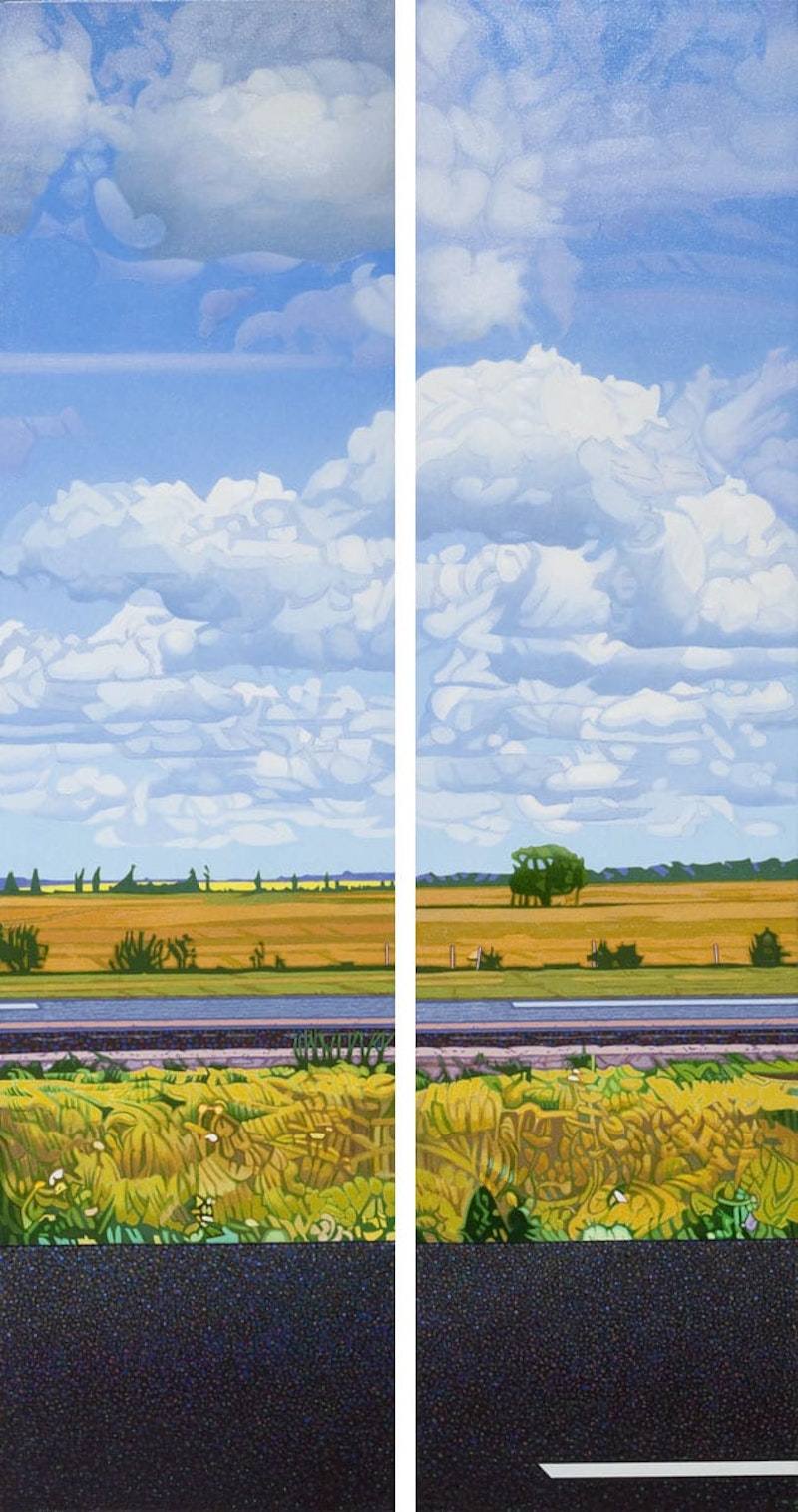Highway No. 1 East (Diptych) Image 1