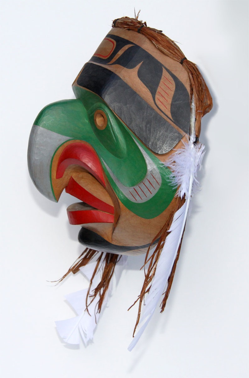 Bella Coola Eagle Mask Thumbnail 2