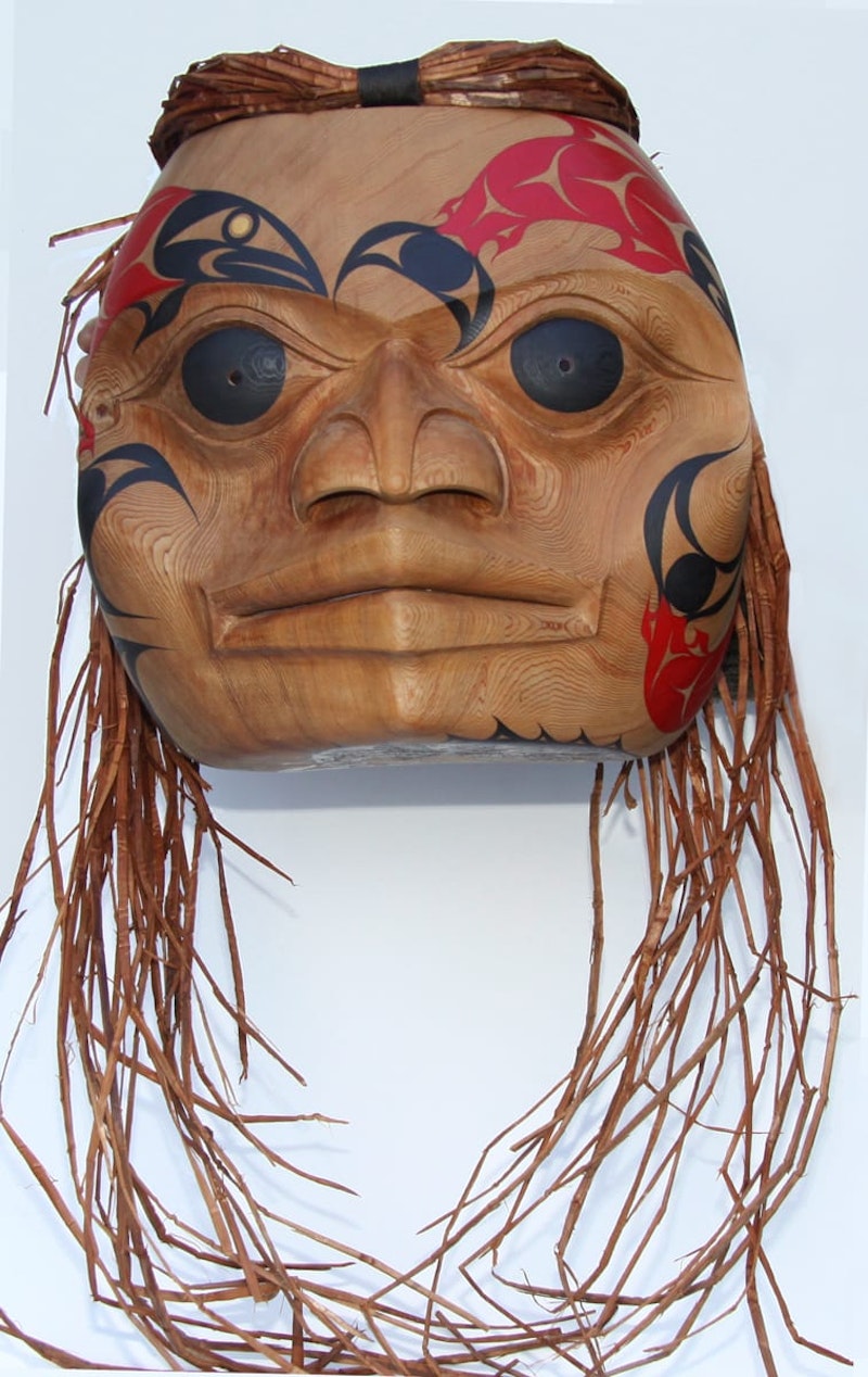 ‘Spirit of the Fraser River’ (Salish Mask) Thumbnail 1