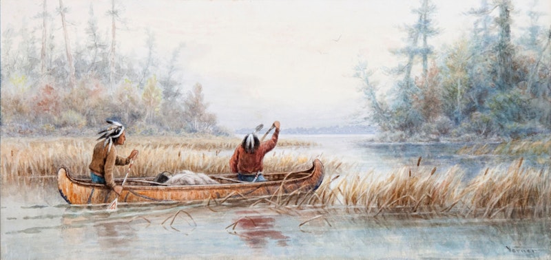 Ojibway Indians, Rainy River