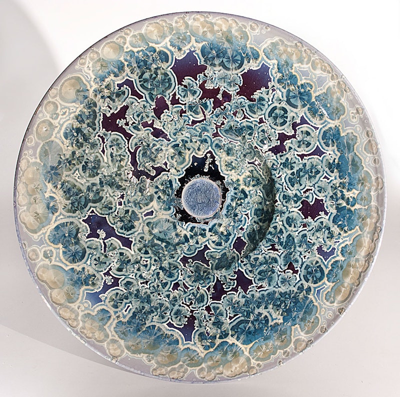 Purple and Blue Bowl Image 1