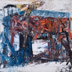 Forteresse by Jean Paul Riopelle, 1962 Oil on Canvas