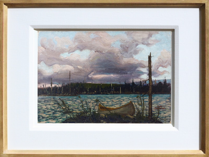 Canoe and Lake, Algonquin Park Image 2