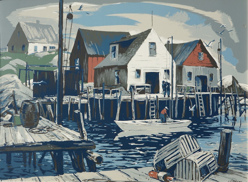 Fish Houses, Indian Harbour N.S.
