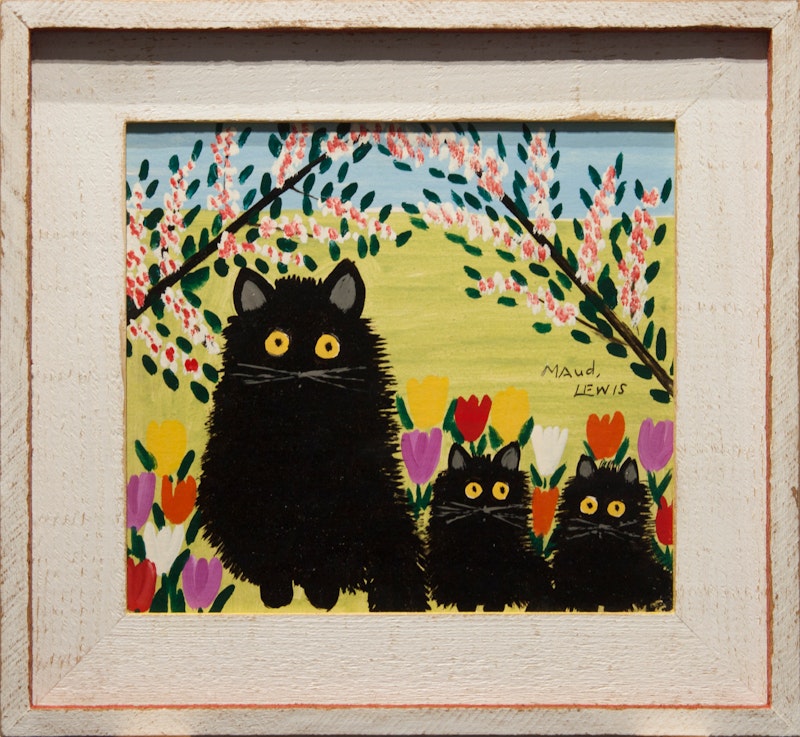 Black Cat, Two Kittens Thumbnail 4