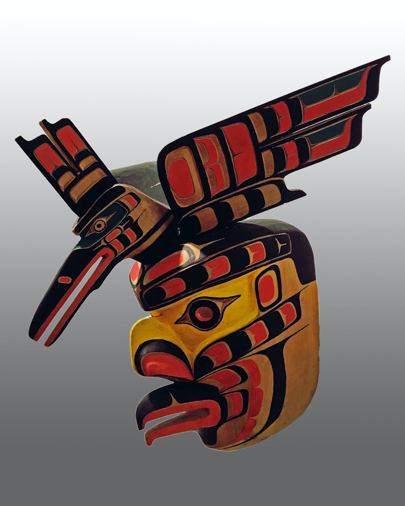 Kingfisher and Eagle Mask