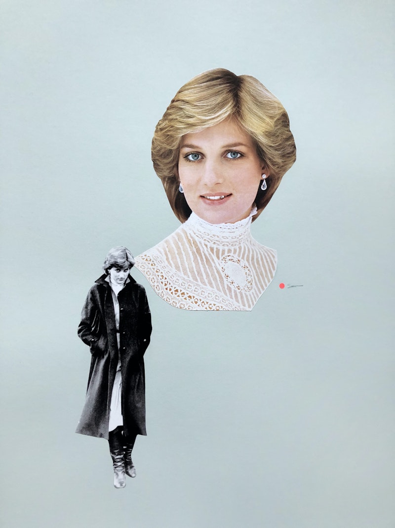 “who would buy a portrait of Diana looking like such a badass, they wondered.” Image 1