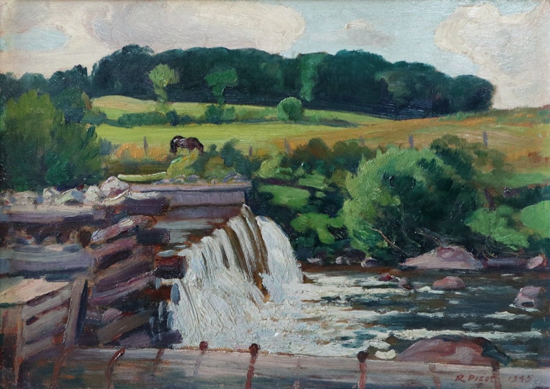 The Mill Dam, Christiville, P.Q. Image 2