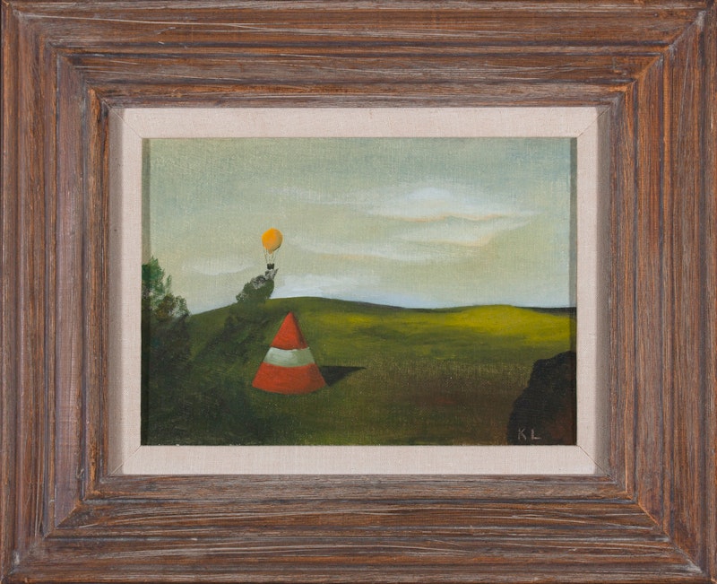 Field With Yellow Balloon