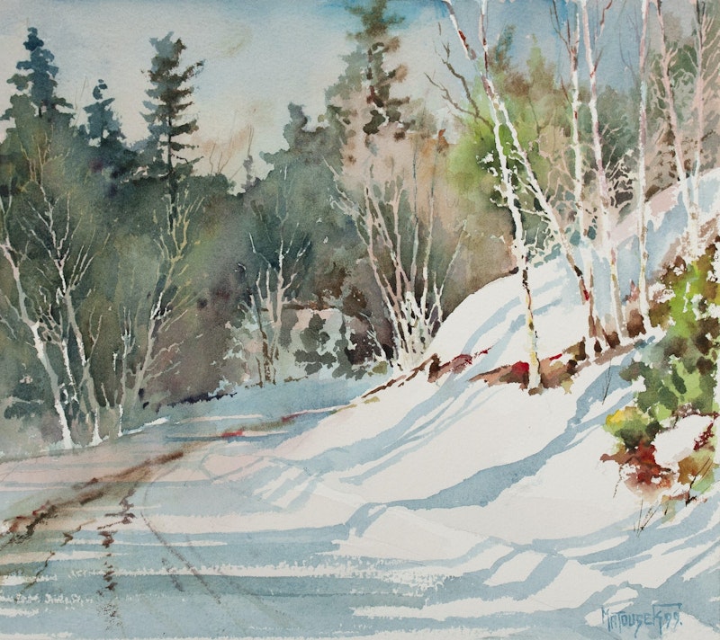 Winter Road Whiteshell