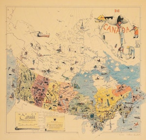 Map of Canada 86/554