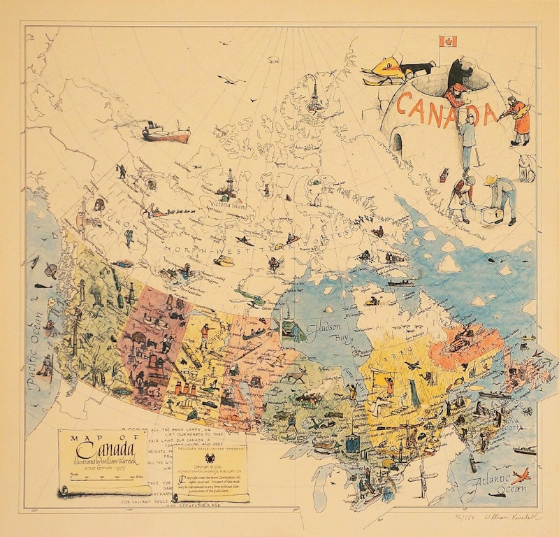 Map of Canada 86/554