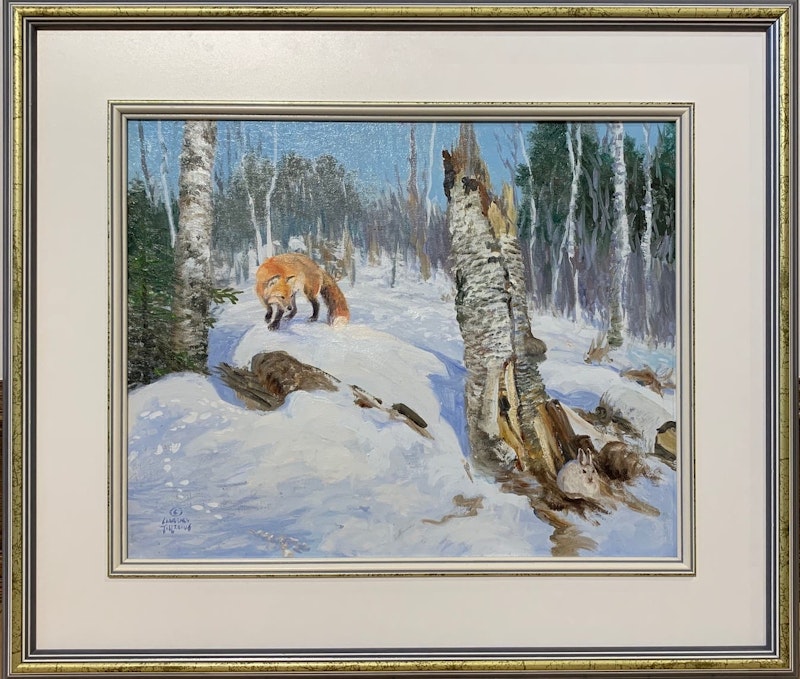 Vagrant Breeze, Red Fox and Snowshoe Hare