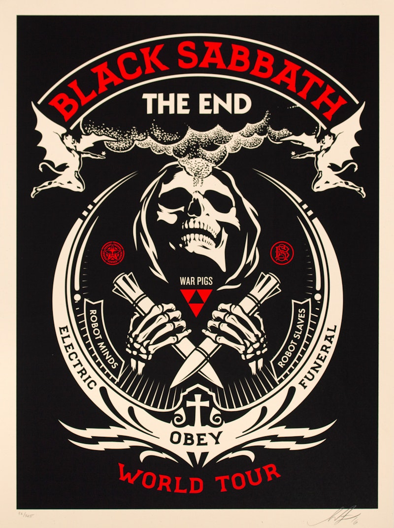 BLACK SABBATH “THE END”, Red Edition 36/325