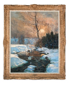 Winter Creek, Beaupré, Late Afternoon