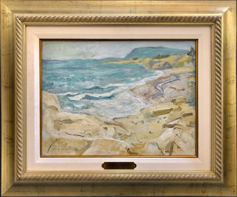 Cape Breton Shore by Arthur Lismer, circa 1950 Oil on Panel - (12x16 in)
