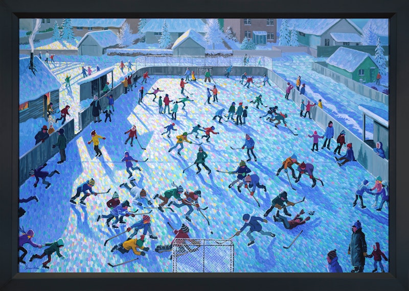 Winter Arena 25/25 by Bill Brownridge, 2021 Archival Pigment Print - (30x40 in)