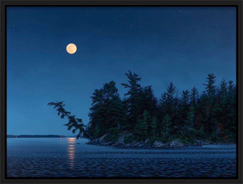 Moonlight Over Lake of the Woods Thumbnail 2