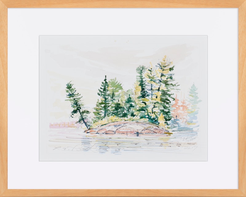 Leaning White Pine Study-North of French Portage Thumbnail 2