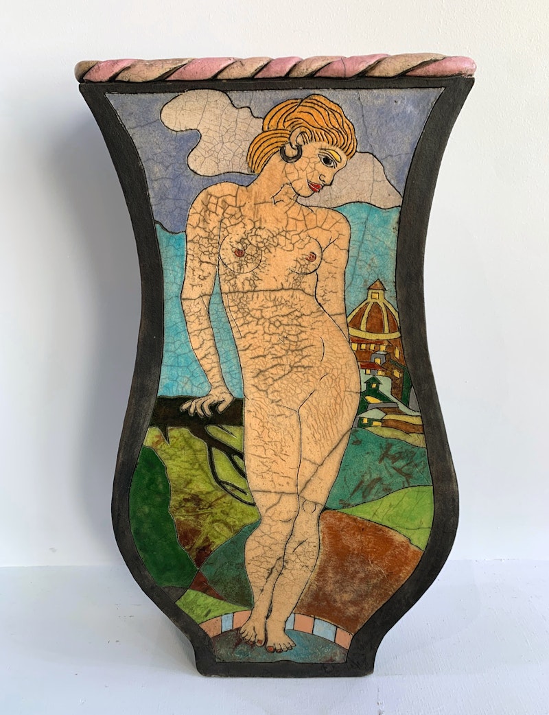 Vase with Classical Nude Image 1