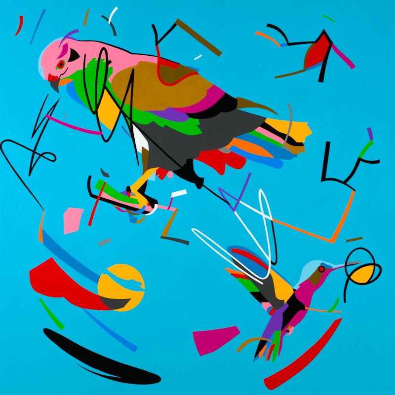 Aanji-bimaadiziwin (A Changed Life) - Hawk and Hummingbird Image 1