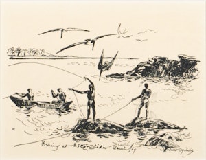 Fishing at Escondida