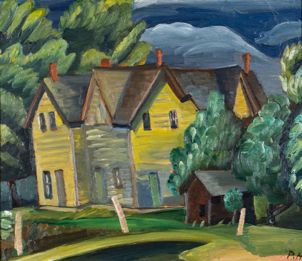 Deserted House by Prudence Heward, 1933 Oil - (12x14 in)