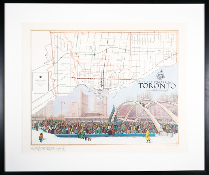 Map Of Toronto 150/850 Thumbnail 2