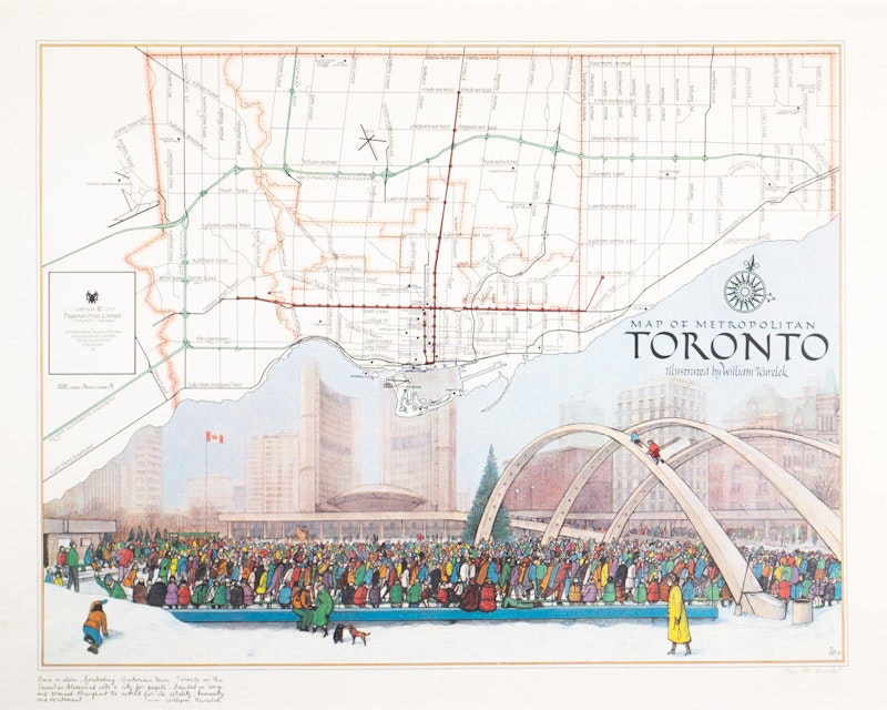 Map Of Toronto 150/850 Image 1