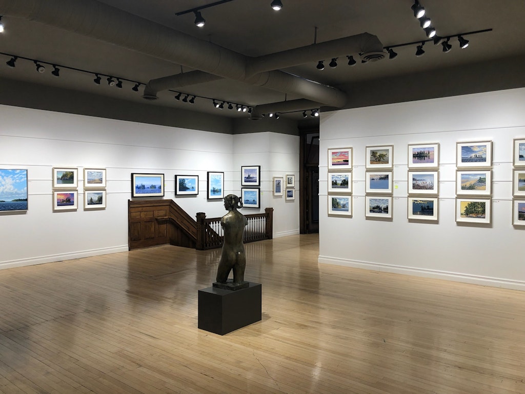 Gallery View Mayberry Fine Art Art, Museum, Indoors, Building, Architecture, Art Gallery, Person, Painting